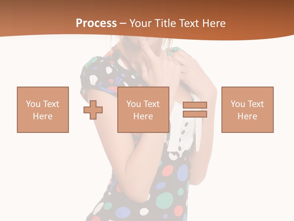 Playful Jeans Hot PowerPoint Template
