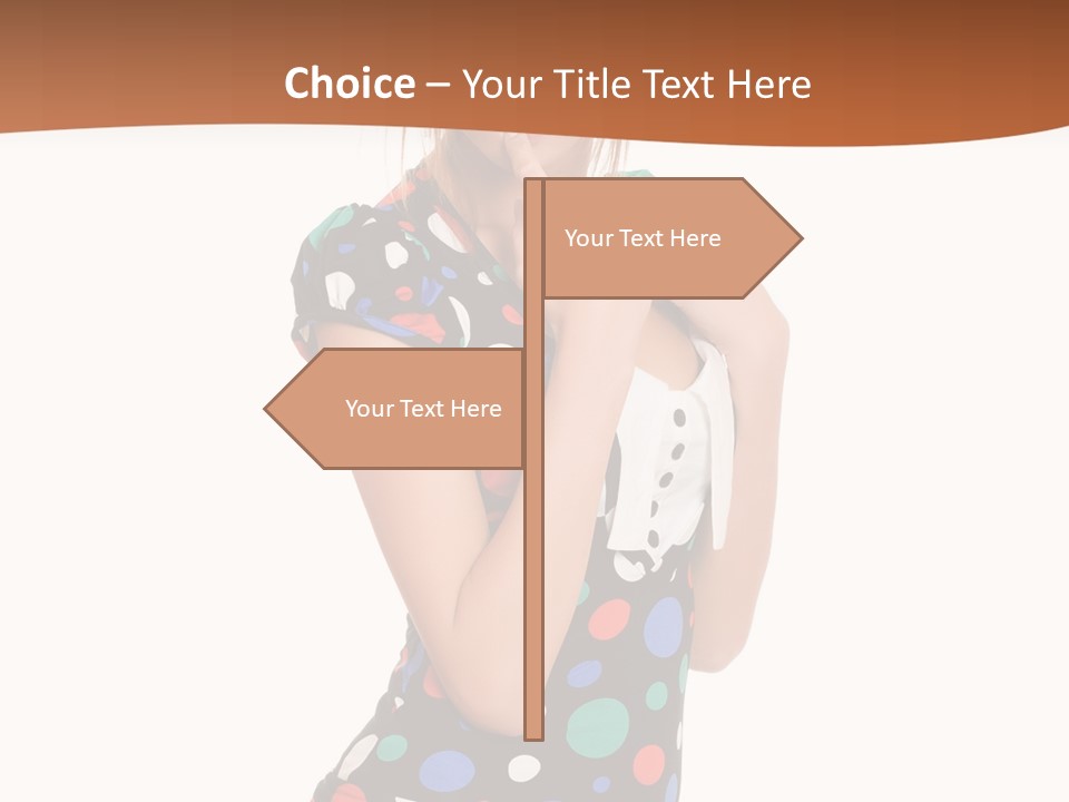 Playful Jeans Hot PowerPoint Template