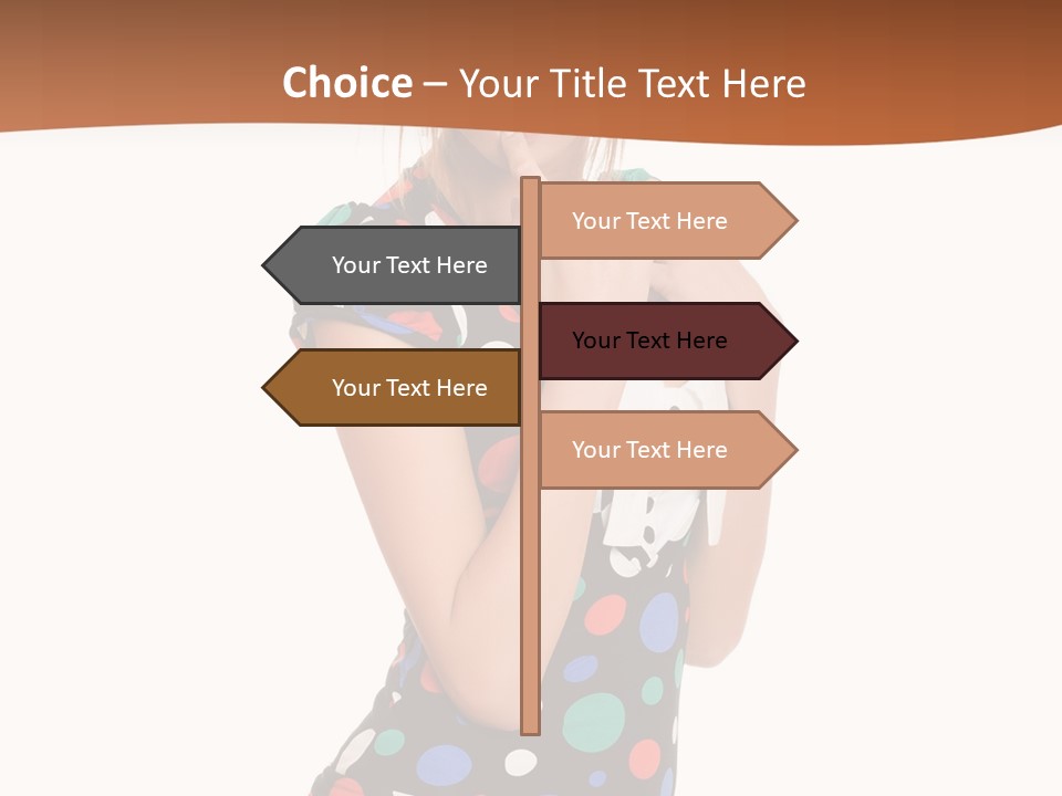 Playful Jeans Hot PowerPoint Template