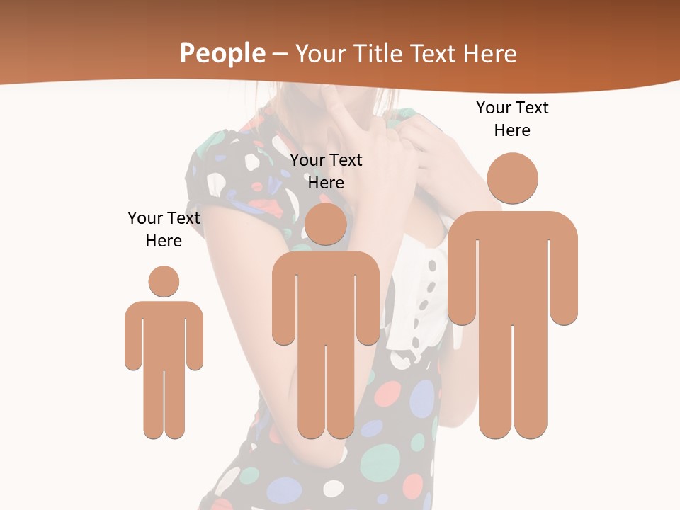 Playful Jeans Hot PowerPoint Template