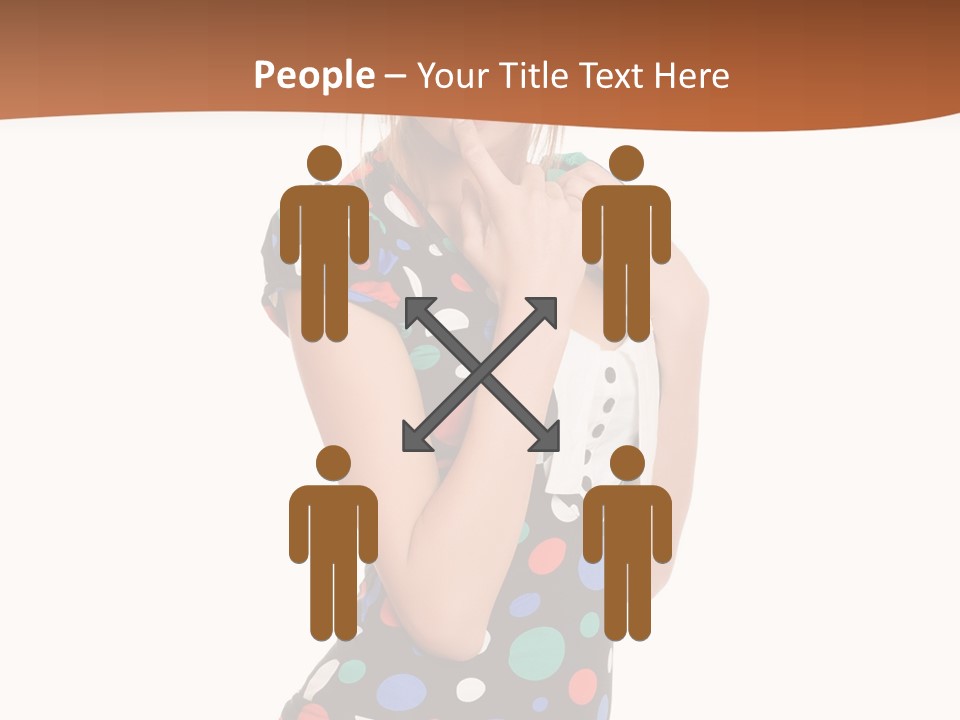 Playful Jeans Hot PowerPoint Template