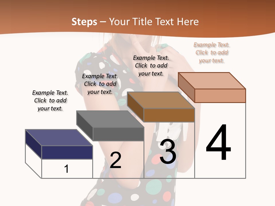 Playful Jeans Hot PowerPoint Template