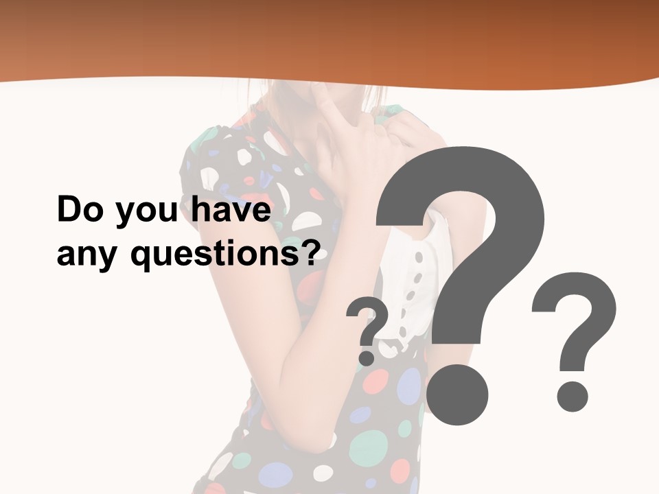 Playful Jeans Hot PowerPoint Template