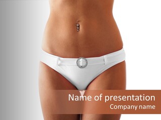 Health Navel Spa PowerPoint Template