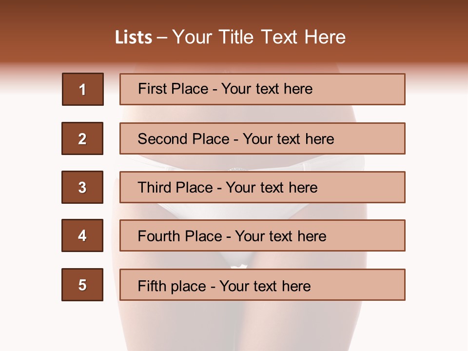Health Navel Spa PowerPoint Template