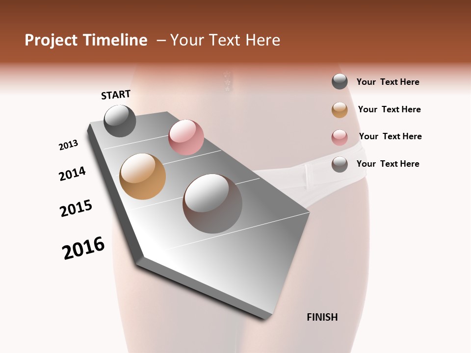 Health Navel Spa PowerPoint Template