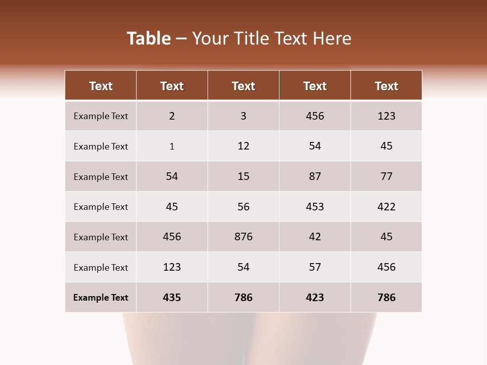 Health Navel Spa PowerPoint Template