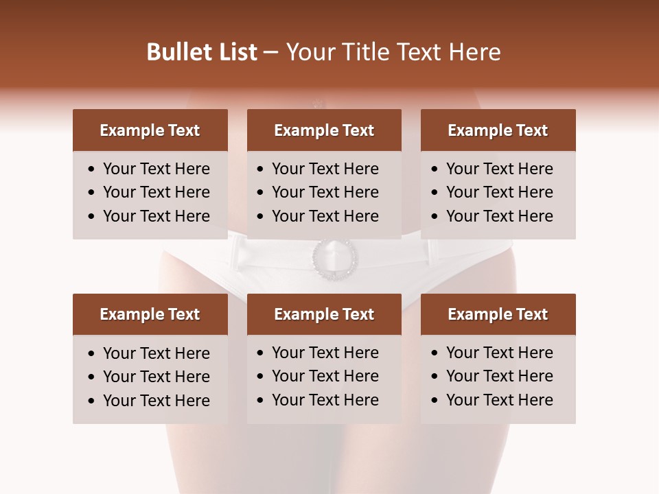 Health Navel Spa PowerPoint Template