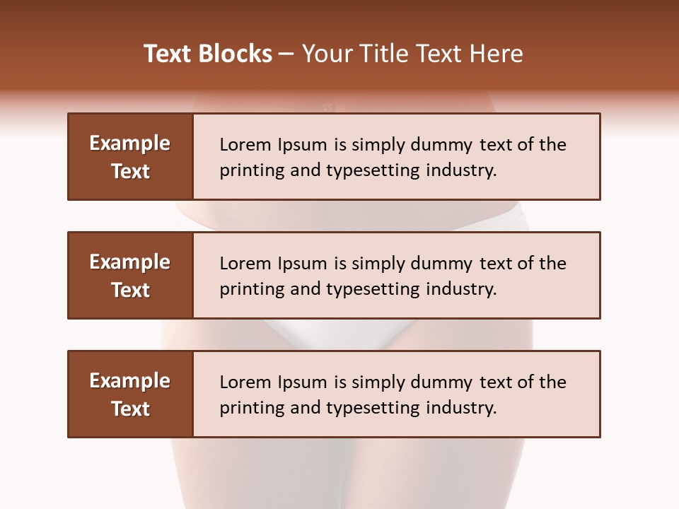 Health Navel Spa PowerPoint Template