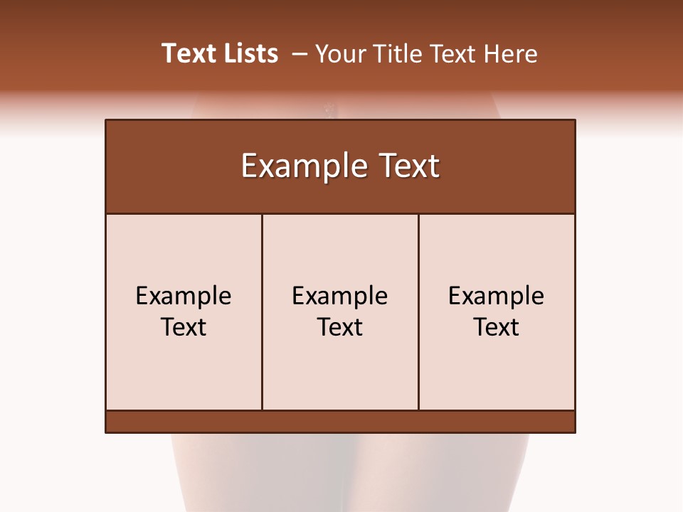Health Navel Spa PowerPoint Template