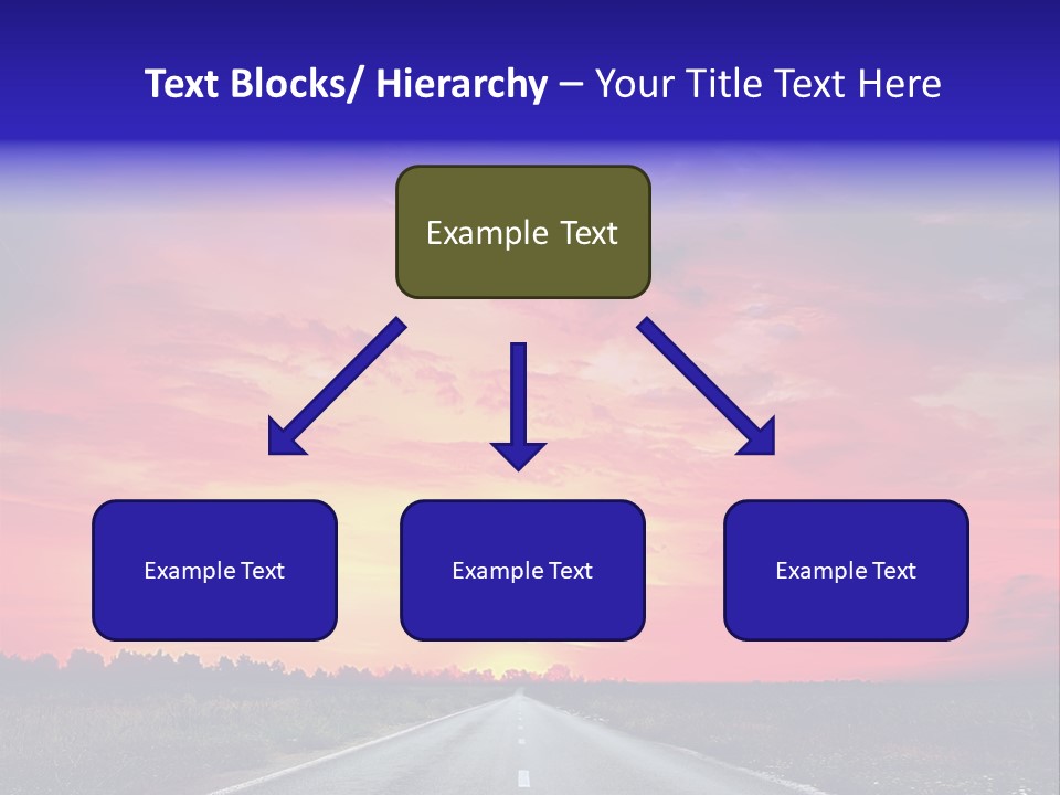 Grass Blur Middle PowerPoint Template