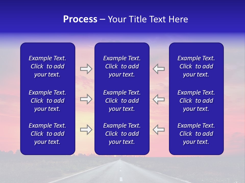 Grass Blur Middle PowerPoint Template