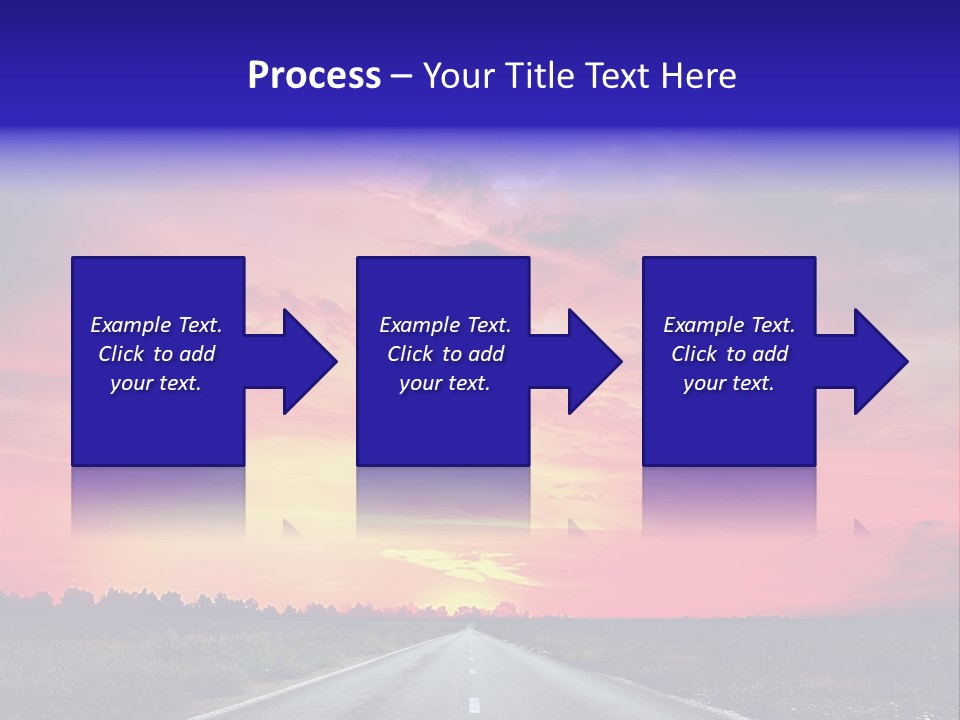 Grass Blur Middle PowerPoint Template