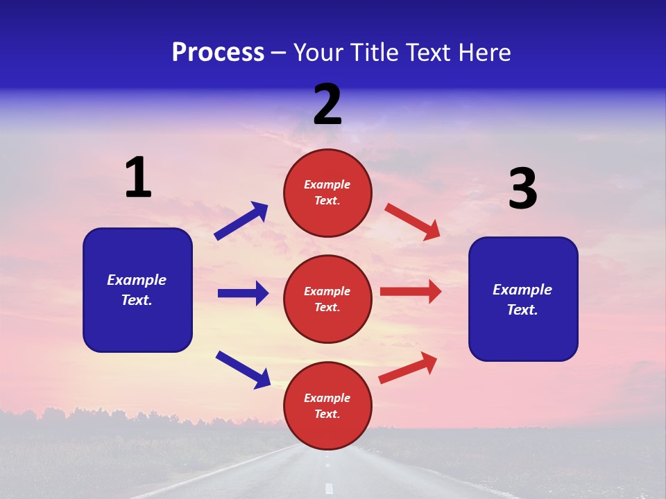 Grass Blur Middle PowerPoint Template