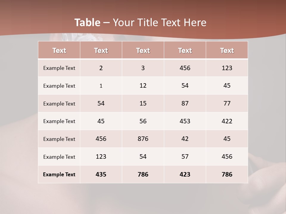 Groom Groomed Good PowerPoint Template