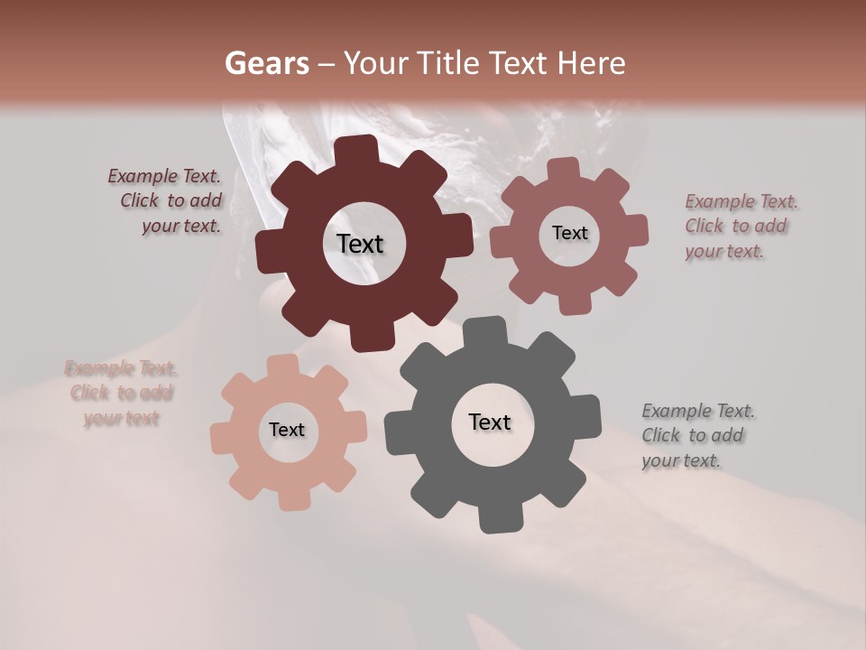 Hair Charming Blade PowerPoint Template