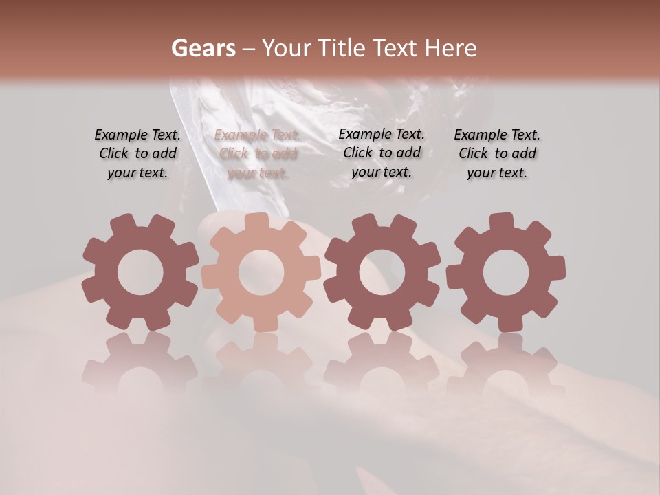 Hair Charming Blade PowerPoint Template