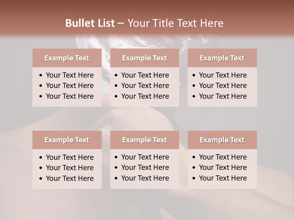 Hair Charming Blade PowerPoint Template