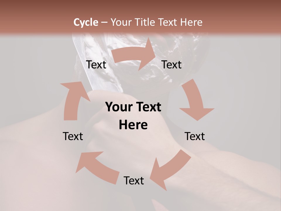 Hair Charming Blade PowerPoint Template