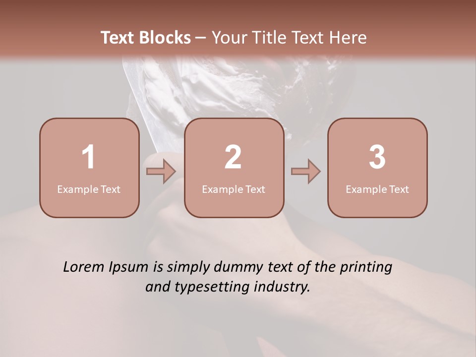 Hair Charming Blade PowerPoint Template