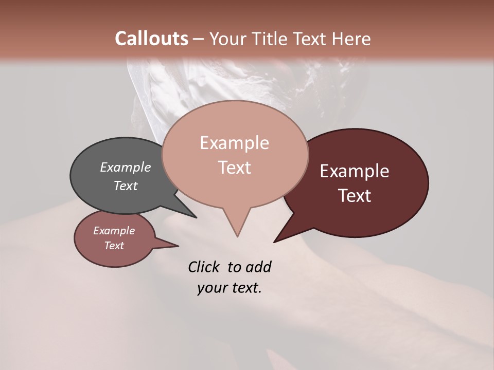 Hair Charming Blade PowerPoint Template