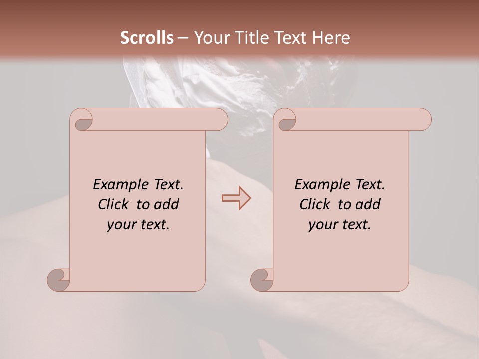 Hair Charming Blade PowerPoint Template