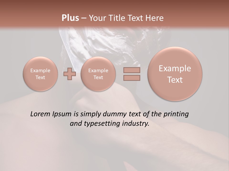 Hair Charming Blade PowerPoint Template