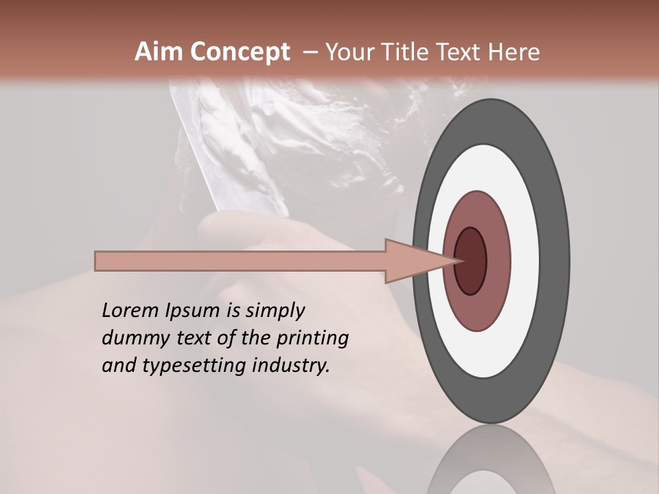 Hair Charming Blade PowerPoint Template