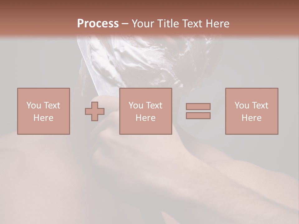 Hair Charming Blade PowerPoint Template