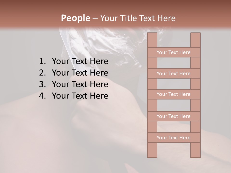 Hair Charming Blade PowerPoint Template