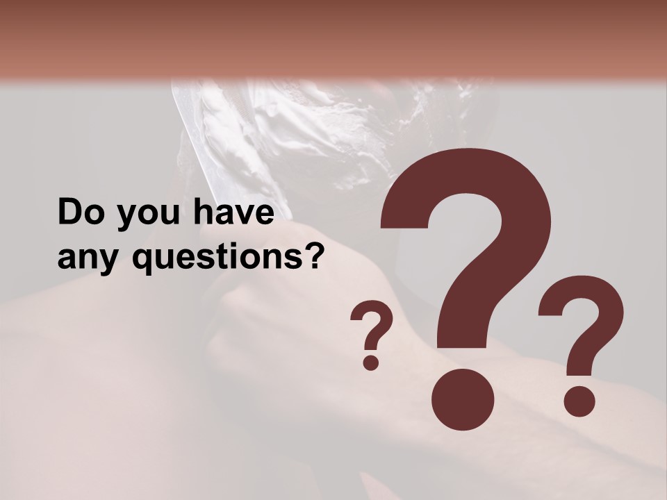 Hair Charming Blade PowerPoint Template