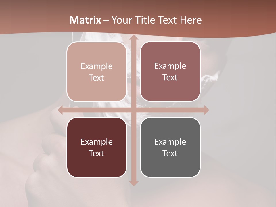 Clean Male Groom PowerPoint Template