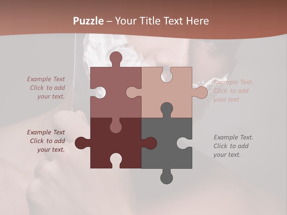 Clean Male Groom PowerPoint Template