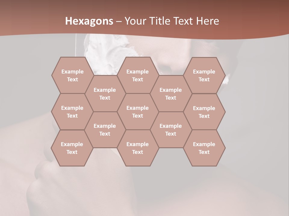 Clean Male Groom PowerPoint Template