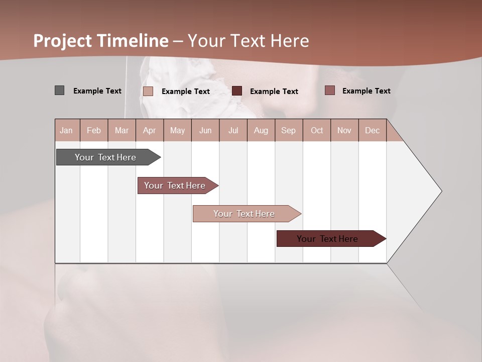 Clean Male Groom PowerPoint Template
