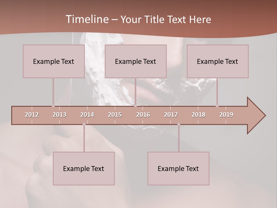 Clean Male Groom PowerPoint Template