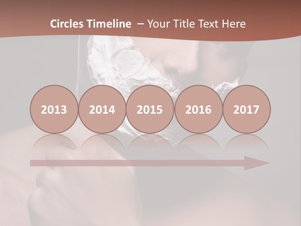 Clean Male Groom PowerPoint Template