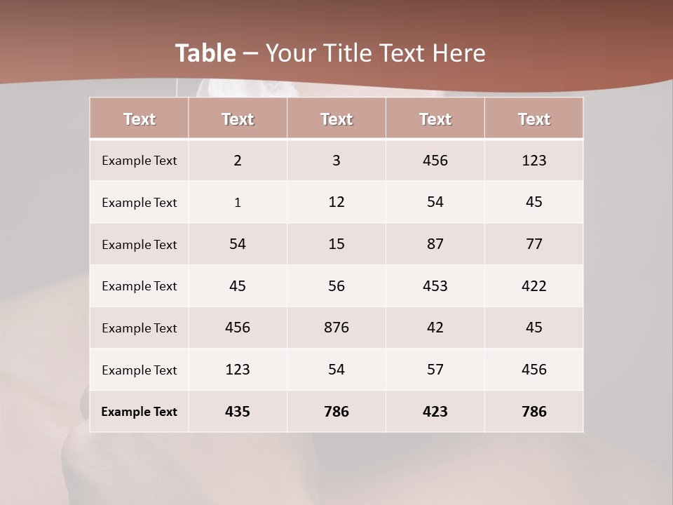 Clean Male Groom PowerPoint Template
