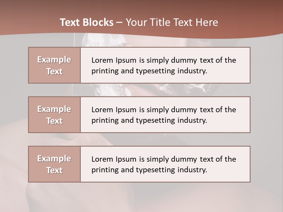 Clean Male Groom PowerPoint Template