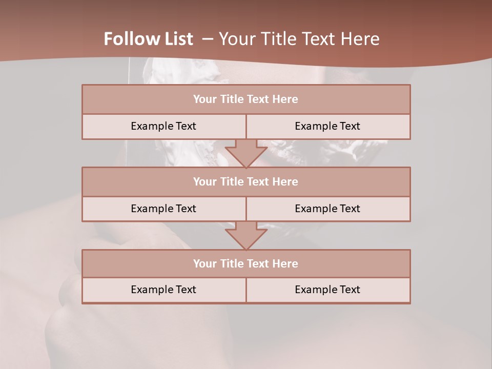 Clean Male Groom PowerPoint Template