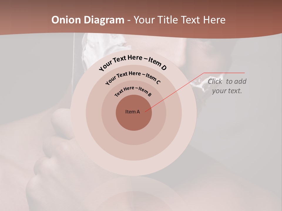 Clean Male Groom PowerPoint Template