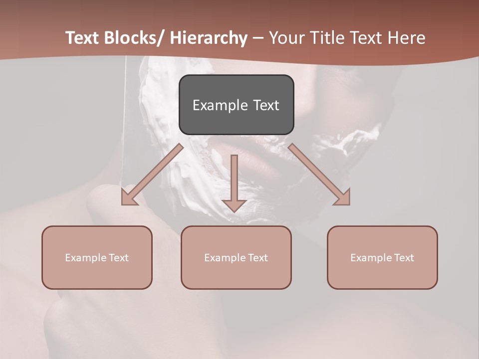 Clean Male Groom PowerPoint Template