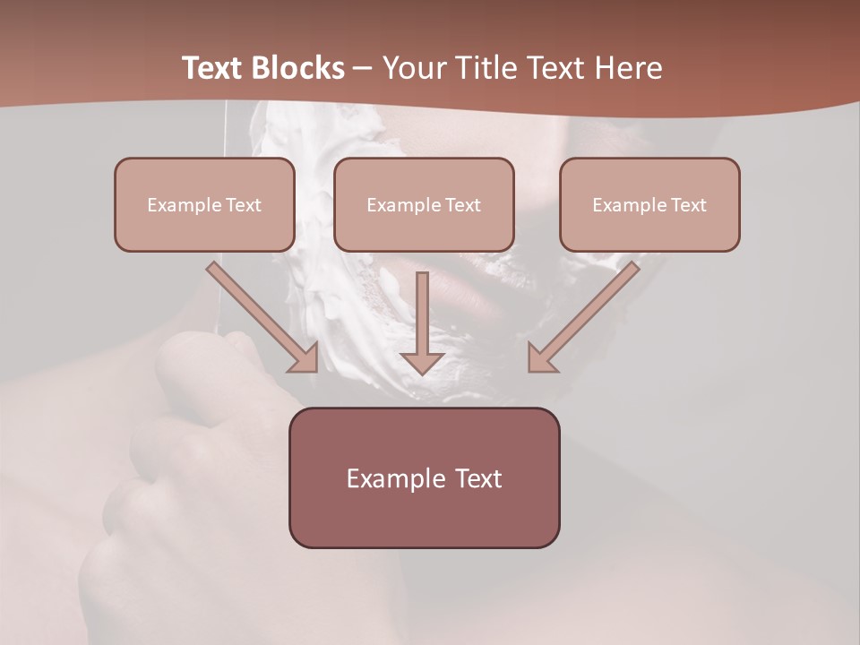 Clean Male Groom PowerPoint Template