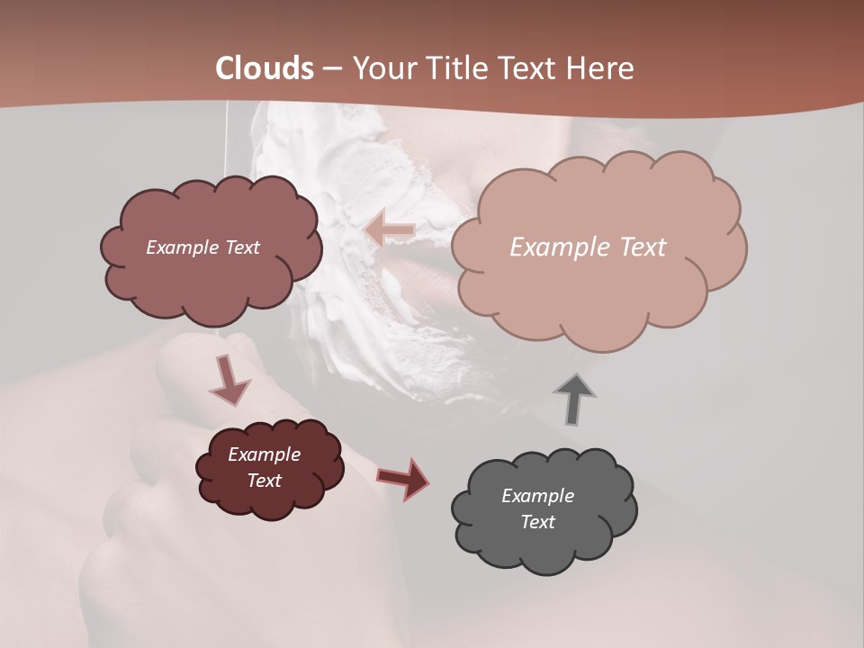 Clean Male Groom PowerPoint Template