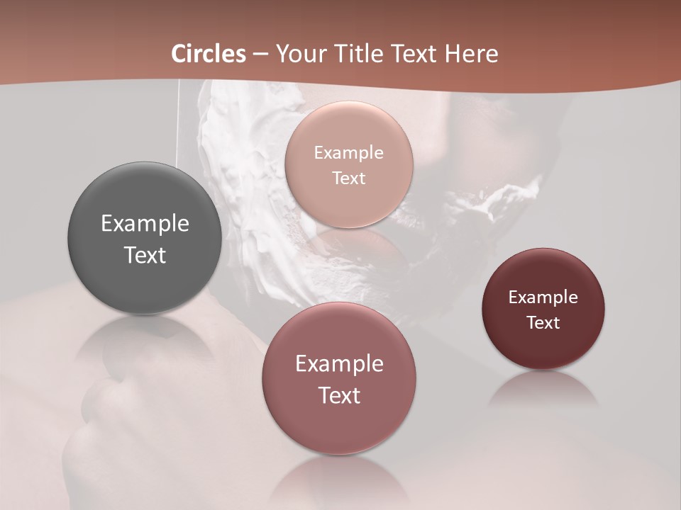 Clean Male Groom PowerPoint Template