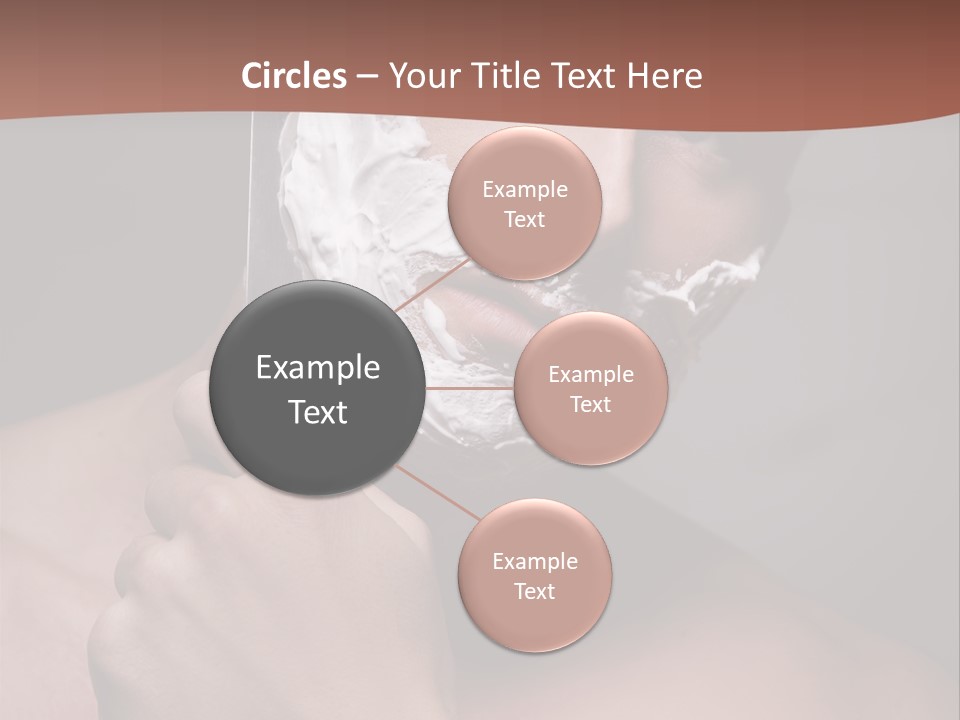 Clean Male Groom PowerPoint Template