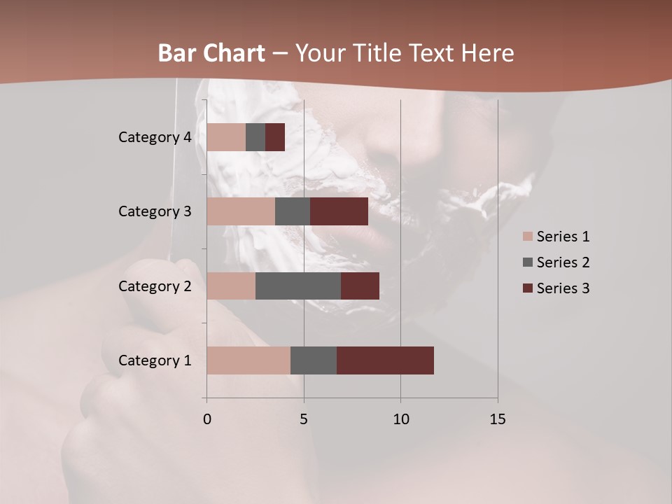 Clean Male Groom PowerPoint Template