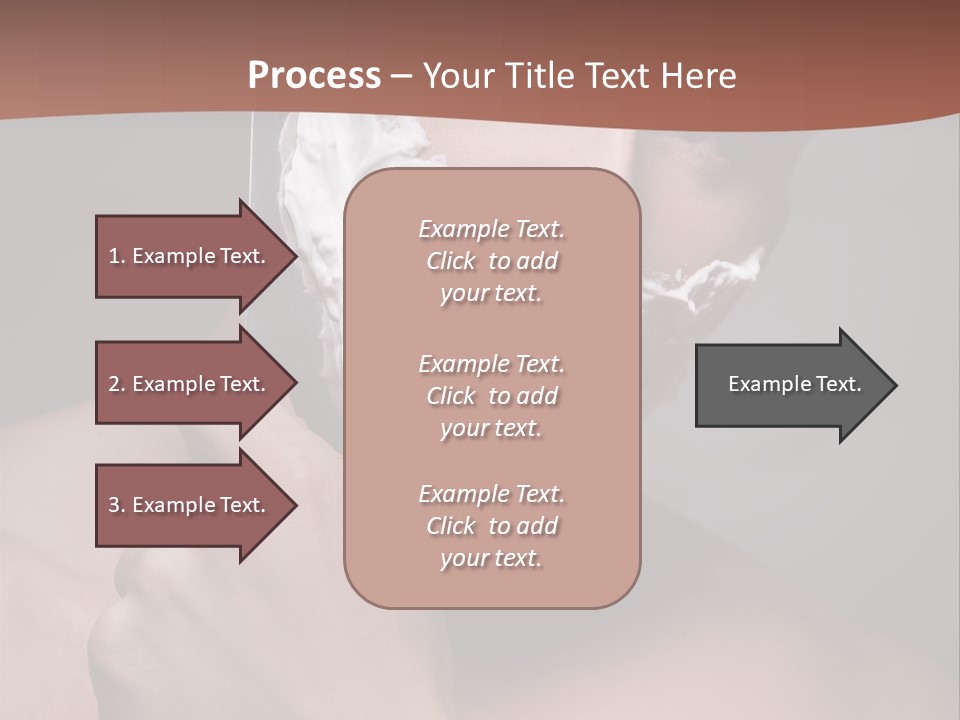 Clean Male Groom PowerPoint Template