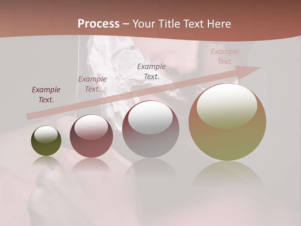 Clean Male Groom PowerPoint Template