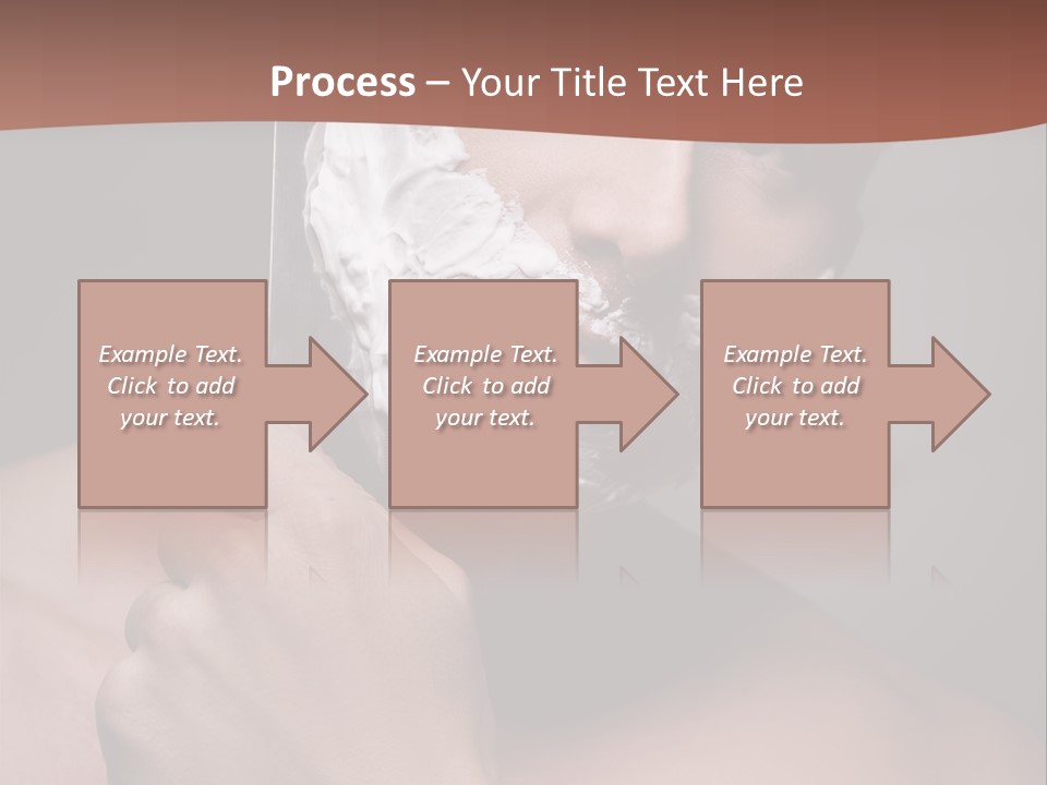 Clean Male Groom PowerPoint Template